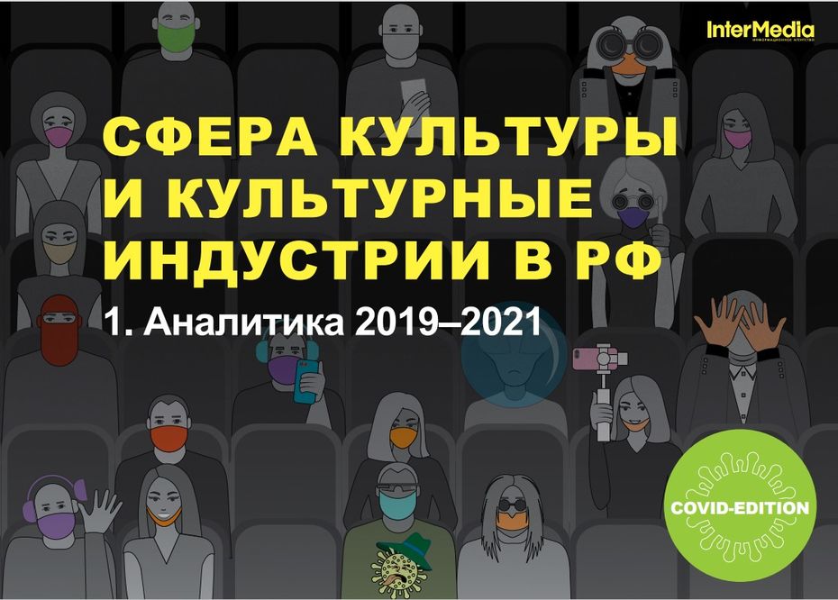 «Сфера культуры и культурные индустрии в РФ ― 2021», аналитика 2019–2021, исследование InterMedia